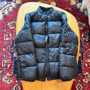 Arsenal Black Puffer Jacket